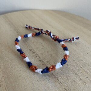 Meg Bracelet, anklet, trendy, comfortable, tie, embroidery thread, woven, gift,